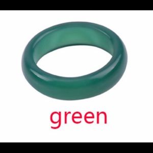 Beautiful Green Agate Ring